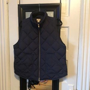 Navy J Crew Vest